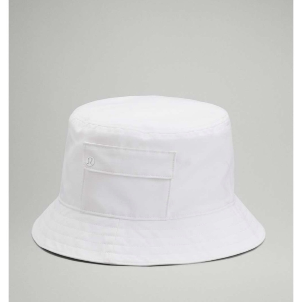 Lululemon On My Level Bucket Hat Pocket White Size M / L